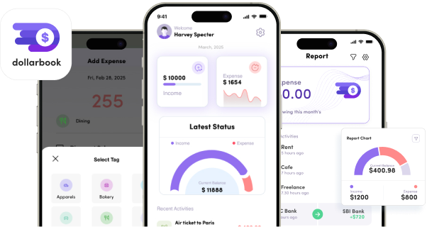 dollerbook UI hero Banner
